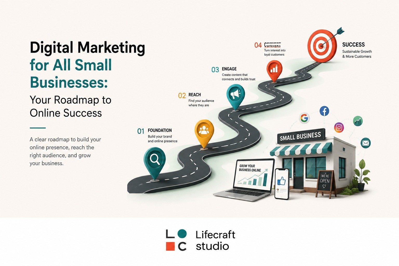 Digital Marketing for Small Businesses - Your Roadmap to Online Success